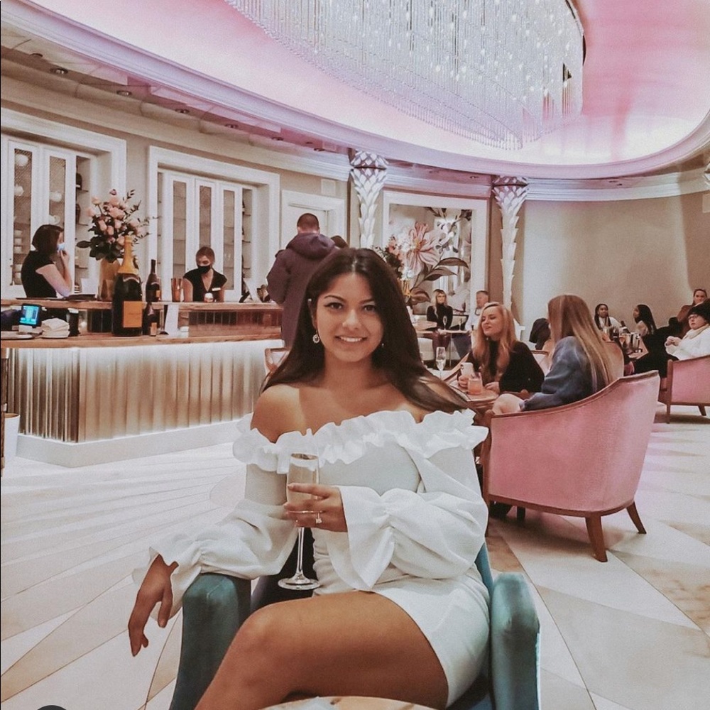 White Bridal Shower Dress